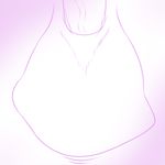  2018 anthro balls big_balls big_penis cock_vore cum cum_vore huge_balls huge_penis inside_balls male monochrome penis pinksyrup vore 