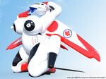  3d_(artwork) aircraft airplane canada-001 canadian digital_media_(artwork) female idsaybucketsofart living_aircraft living_machine machine not_furry robot 