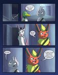  comic eeveelution flareon male mienshao nintendo pok&eacute;mon pok&eacute;mon_(species) pok&eacute;mon_mystery_dungeon racingwolf_(artist) sylveon tyrogue video_games xatu 