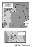  2018 adultery anthro better_version_at_source bonnie_hopps buckteeth canine comic deathlyfurry disney dog duo english_text eyelashes female hi_res lagomorph looking_pleasured male male/female mammal mature_female monochrome narration nude open_mouth patreon queenkami rabbit teeth text zootopia 