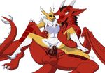  &lt;3 anthro balls breasts cum cum_in_pussy cum_inside cum_splatter digimon dragon duo erection female knot larger_male male male/female nipples nude orgasm orgasm_face penetration pussy renamon sitting size_difference spread_legs spreading tongue tongue_out vaginal vaginal_penetration yawg 