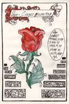  anonymous_artist comic dialogue flower plant rose 