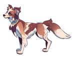  alpha_channel aspeneyes blue_eyes brown_fur brown_markings canine collar collie dog facial_piercing female feral fur mammal markings nose_piercing nose_ring piercing side_view simple_background solo standing tan_fur transparent_background white_countershadingwhite_markings white_fur 