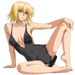  1girl blonde_hair brown_eyesbreasts cagalli_yula_athha gundam gundam_seed gundam_seed_destiny short_hairtagme 