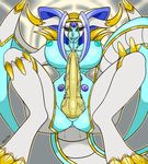  autofellatio belly big_breasts blue_hair blue_skin breasts canastus claws cum cum_on_face deity dickgirl dragon dragon_ball dragonball_gt dragoncock hair horn intersex knot lipstick long_hair long_tail looking_at_viewer makeup masturbation monster_girl_(genre) multicored_eyes navel nipples nude oceanus_shenron oral scales sex smile solo titfuck vein white_hair wide_hips wings 