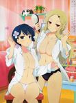  2girls multiple_girls senran_kagura senran_kagura_(series) shiki_(senran_kagura) yozakura_(senran_kagura) 
