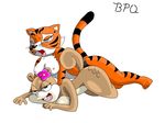  bpq00x crossover dildo duo feline female flower interspecies kung_fu_panda lesbian mammal master_tigress predator/prey_relations rodent sandy_cheeks sex_toy spongebob_squarepants squirrel strapon tiger topless 
