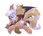  anal anal_penetration anthro balls bat big_penis bigdad breasts butt canine chibi cum cum_in_ass cum_inside cum_splatter duo erection feet female fox humanoid_penis lying male male/female mammal miles_prower on_front open_mouth orgasm penetration penis rouge_the_bat smile sonic_(series) sweat tongue tongue_out wings 