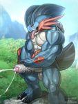  2017 abs amphibian anthro balls biceps big_biceps big_penis black_claws claws cum cum_on_feet cumshot ejaculation erection front_view hand_on_penis hi_res huge_penis looking_pleasured male masturbation mega_evolution mega_swampert messy muscular muscular_arms muscular_legs muscular_male nintendo nude open_mouth orgasm outside partially_retracted_foreskin pecs penile_masturbation penis pok&eacute;mon pok&eacute;mon_(species) snout solo standing stroking thick_penis thick_thighs todex toe_claws tongue tongue_out triceps two-handed_masturbation uncut vein veiny_penis video_games white-balls white_penis 