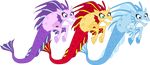  angry equestria_girls friendship_is_magic my_little_pony punzil504 siren starlight_glimmer_(mlp) sunset_shimmer_(eg) teeth trixie_(mlp) 