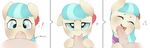  &lt;3 bestiality blush coco_pommel_(mlp) disembodied_penis duo earth_pony equine erection eyes_closed fellatio female feral first_person_view friendship_is_magic hair half-closed_eyes horse human human_on_feral humanoid_penis interspecies looking_at_viewer male male/female male_on_feral male_pov mammal multicolored_hair my_little_pony oouichi open_mouth oral penis pony sex simple_background smile tongue two_tone_hair white_background 