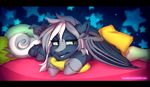  black_bars equine fan_character female feral hooves ka-samy mammal membranous_wings my_little_pony pegasus solo wings yellow_eyes 