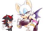  bat blush breasts duo female hedgehog male mammal pokewanko rouge_the_bat shadow_the_hedgehog sonic_(series) 