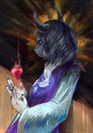  2016 4_fingers anthro boss_monster caprine clothed clothing digital_media_(artwork) digital_painting_(artwork) female fur goat hair horn long_ears mammal mature_female pennawings solo toriel undertale video_games white_fur 