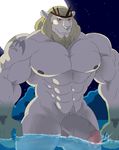  adventure_time cartoon_network full_moon male miguel_okami monster moon muscular nude penis solo vampire vampire_king 