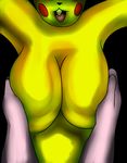  big_breasts breast_grab breast_squeeze breasts hand_on_breast nintendo pikachu pok&eacute;mon pok&eacute;mon_(species) pok&eacute;morph snizard video_games 