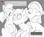  apple_bloom_(mlp) black_and_white blush cub cute earth_pony equine female feral florecentmoo friendship_is_magic group horn horse mammal monochrome my_little_pony pegasus pony scootaloo_(mlp) sweetie_belle_(mlp) unicorn wings young 