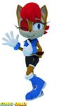  3d_(artwork) archie_comics blue_eyes brown_fur chipmunk clothed clothing digital_media_(artwork) female fur mammal rodent rotalice2 sally_acorn solo sonic_(series) 