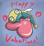  dunsparce luvdisc nintendo pokemon valentine&#039;s_day 