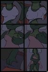  alligator angie_(study_partners) breasts comic crocodilian elephant female fondling male male/female mammal masturbation ragdoll_(study_partners) reptile scalie study_partners thunderouserections young 