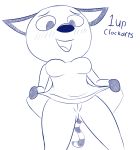  animal_crossing anthro blush breasts cat clothing dress feline female kiki_(animal_crossing) mammal marcodile nintendo presenting presenting_pussy pussy short_dress under_boob upskirt video_games 