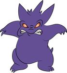  2017 3_fingers 3_toes alien alpha_channel angry clenched_teeth digital_drawing_(artwork) digital_media_(artwork) disney experiment_(species) gengar ghost hi_res hybrid lilo_and_stitch nintendo orange_eyes pok&eacute;mon pok&eacute;mon_(species) purple_body simple_background solo spirit spooky_(lilo_and_stitch) standing teeth toes tombola1993 transparent_background video_games 