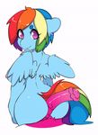  2018 animal_genitalia animal_penis animated anthro anthrofied breasts butt duo equine equine_penis female friendship_is_magic hair hot_dogging looking_at_viewer male male/female mammal multicolored_hair multicolored_tail my_little_pony nipples nude pegasus penis rainbow_dash_(mlp) rainbow_hair rainbow_tail simple_background smile solo_focus tolsticot vein white_background wings 
