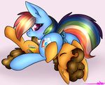  2016 69_position animal_genitalia animal_penis anus ashee_cakes blue_fur cheese_sandwich_(mlp) cunnilingus cutie_mark duo earth_pony equine equine_penis erection fellatio female feral friendship_is_magic fur hair horse male male/female mammal multicolored_hair multicolored_tail my_little_pony oral penis pink_background pony pussy rainbow_dash_(mlp) rainbow_hair rainbow_tail sex simple_background vaginal 