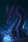  2017 blue_scales claws digital_media_(artwork) dragon feral membranous_wings scales solo telleryspyro wings 