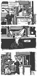  anthro building canine clothing comic dialogue disney duke_weaselton fox fur luraiokun male mammal mustelid nick_wilde sidewalk text weasel zootopia 