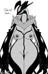 ... 2017 anthro anthrofied avian big_breasts biped black_pussy blue_sclera blush bored breasts dialogue digital_drawing_(artwork) digital_media_(artwork) english_text eyelashes feather_tuft feathers female fluffy front_view grey_nipples legendary_pok&eacute;mon neck_tuft nintendo nipples nnecgrau non-mammal_breasts nude pok&eacute;mon pok&eacute;mon_(species) pok&eacute;morph portrait pussy restricted_palette simple_background small_waist solo spikes standing text three-quarter_portrait tuft video_games voluptuous white_background white_eyes wide_hips winged_arms wings yveltal 