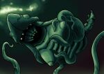  2024 4_eyes breasts chelicerae colored cracks deity eldritch_abomination fear_and_hunger female floating fog glowing glowing_eyes green_body green_nipples hi_res humanoid hydrareality inverted_nipples looking_at_viewer multi_eye multi_limb multi_tentacle nipples nude obscured_face old_god_(fear_and_hunger) phallic_looking pose ribs shaded simple_background solo spine suggestive suggestive_pose sylvian_(fear_and_hunger) tentacle_creature tentacle_on_breast tentacles vein veiny_tentacles 