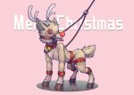  4_missing_limbs all_fours amputee bdsm bell bell_collar big_gag bit_gag bodily_fluids body_modification button_(fastener) button_eyes chastity_cage chastity_device christmas clothing collar contraption_concept costume cuff_(restraint) deer disability drooling feral fursuit gag harness harness_bit_gag harness_gag hi_res holidays hooves human leash leashed_collar line_art male mammal mike87000644 muzzle_(object) new_world_deer objectification petplay quadsuit reindeer restraints roleplay saliva simple_background sketch solo submissive submissive_male tongue tongue_out tuft 
