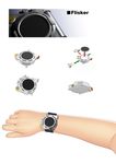  hands ino otome_function production_art ranguage simple_background watch wristwatch 