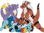  digimon flamedramon growlmon tagme 