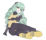 artist_request ass breasts cosplay drill_hair fiore_brunelli gloves green_hair lipstick long_hair looking_at_viewer makeup neon_genesis_evangelion plugsuit sketch smile solo star_ocean star_ocean_integrity_and_faithlessness yellow_eyes 