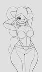  anthro bandicoot bodysuit breasts cleavage clothed clothing coco_bandicoot conditional_dnp cosplay crash_bandicoot_(series) crossover female krystal mammal marsupial nintendo open_mouth skinsuit solo star_fox tight_clothing video_games wide_hips xopachi 