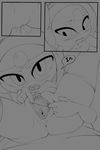  anus breasts comic female hi_res human humanoid interspecies inviting legendary_pok&eacute;mon mammal meloetta monochrome nintendo not_furry pok&eacute;mon pok&eacute;mon_(species) pussy pussy_juice short_stack small_breasts solo spread_pussy spreading theboogie video_games 