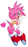  &lt;3 absurd_res amy_rose anus areola bent_over boots bracelet breasts clothing eyelashes female footwear fur gloves green_eyes hairband hedgehog hi_res holding_butt jewelry looking_back mammal nipples one_eye_closed open_mouth open_smile pink_fur pussy quills simple_background smile solo sonic_(series) watatanza white_background wink 