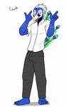  avian bird character_name clothed clothing frank_(fuze) fully_clothed fuze male peafowl texnatsu 