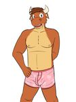  bovine boxer_briefs bulge cattle clothing fuze male mammal pink_underwear solo texnatsu ty_(fuze) ty_conrad underwear 