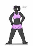  alicia_(fuze) avian bird boy_shorts bra character_name clothed clothing corvid crow female fully_clothed fuze purple_underwear texnatsu underwear 