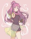  armlet bad_id bad_pixiv_id breasts fingerless_gloves fire_emblem fire_emblem:_seima_no_kouseki fire_emblem_heroes gloves highres jivke long_hair looking_at_viewer marica_(fire_emblem) medium_breasts pink_hair ponytail purple_eyes purple_hair solo sword weapon 