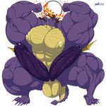  alpha_channel anthro balls big_penis danandnite dragon erection flexing growth hair horn hyper hyper_muscles hyper_penis male multi_penis muscle_growth muscular muscular_male nipples nude open_mouth penis simple_background solo spyro spyro_the_dragon transparent_background video_games wings 