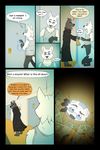  2016 4_fingers agent_(artist) anthro black_fur black_nose brandon_(nsf) canine cigarette claws clothed clothing comic dialogue digital_drawing_(artwork) digital_media_(artwork) dipstick_tail dog duo english_text eyewear feet fox fur glasses hi_res male mammal multicolored_fur multicolored_tail nsf open_mouth purple_eyes rip_k scar teeth text toes white_fur 
