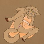  2018 anthro basitin bottomless clitoral_hood clitoris clothed clothing dress female flat_chested madelyn_adelaide presenting presenting_pussy pussy seff sketch spread_legs spreading teenager twokinds upskirt young 