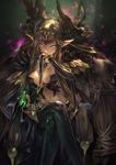  cleavage fate/apocrypha fate/stay_night pointy_ears semiramis_(fate) tagme 
