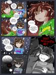  chara_(undertale) comic human human_only mammal not_furry protagonist_(undertale) taggen96_(artist) undertale video_games young 