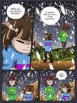  chara_(undertale) comic human human_only mammal not_furry protagonist_(undertale) taggen96_(artist) undertale video_games young 