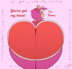  &lt;3 absurd_res amy_rose bent_over big_butt butt butt_focus clothed clothing dress eyelashes female fur hair hairband hedgehog hi_res holidays huge_butt mammal ota_(artist) pink_fur pink_hair presenting presenting_hindquarters quills solo sonic_(series) thick_thighs valentine&#039;s_day valentines_day_card 